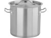 YATO YG-00012 GASTRO Fazék fedővel 12 liter 250 x 250 mm inox