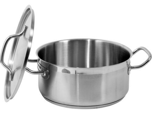 YATO YG-00041 GASTRO Lábas fedővel 5 liter 240 x 110 mm inox