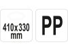 YATO YG-02105 GASTRO Műanyag tálca 430 x 300 mm