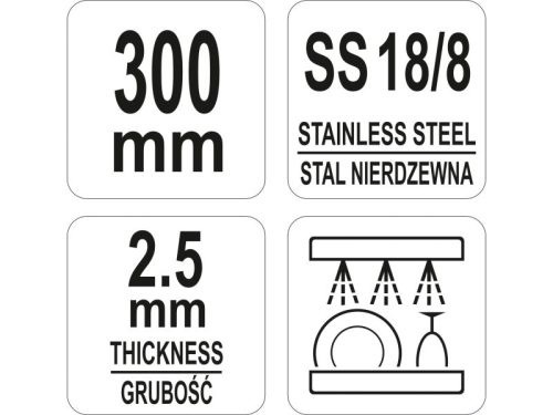 YATO YG-02777 GASTRO Inox szószmerőkanál 30 ml