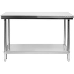 YATO YG-09003 GASTRO Inox munkaasztal alsó polccal