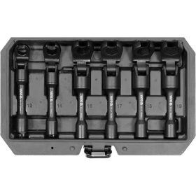   YATO YT-01440 Gépi fékcső-dugókulcs készlet 6 részes 3/8 Col 12-19 mm