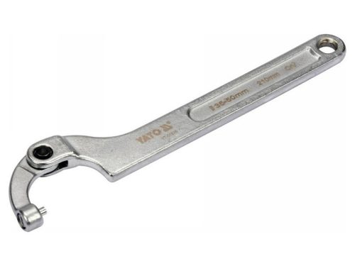 YATO YT-01676 Állítható csapos körmös kulcs 35-50 mm / 210 mm CrV