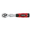 YATO YT-0297 Racsnis hajtószár 1/4 Col 150-200 mm 72T teleszkópos CrV