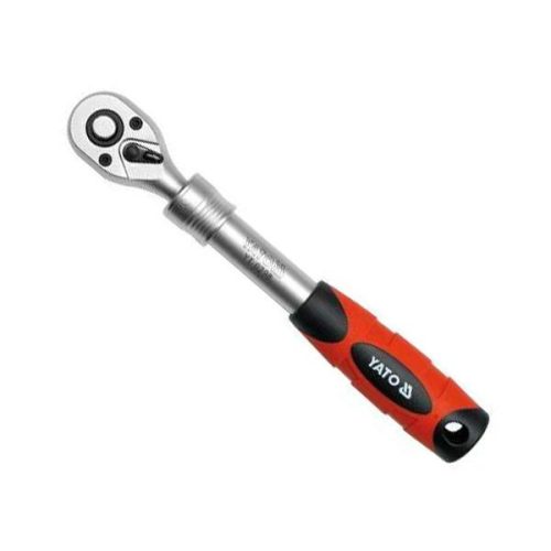 YATO YT-0298 Racsnis hajtószár 3/8 Col 215-315 mm 72T teleszkópos CrV DIN3122