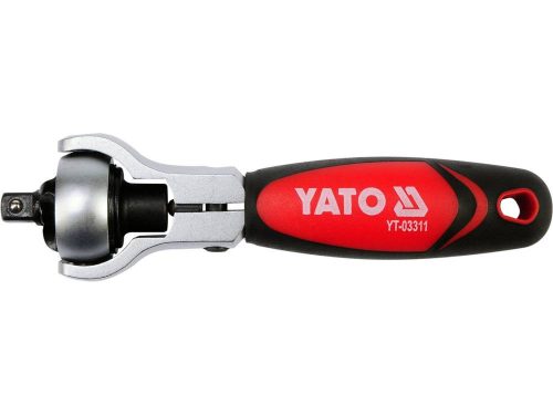 YATO YT-03311 Racsnis hajtószár 1/4 Col 72T 115 mm forgó fejes CrV