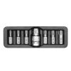 YATO YT-0410 Torx bit készlet 7 részes (1/2 Col T25-T50)