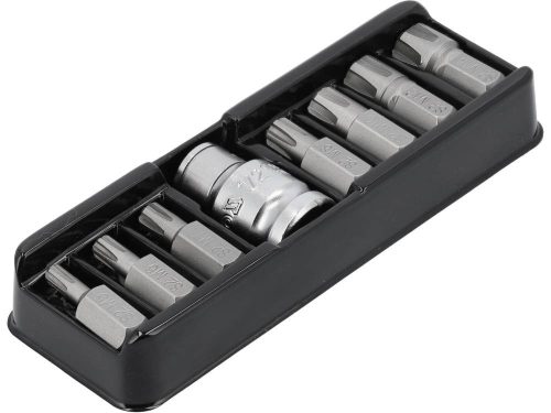 YATO YT-0418 Bit készlet 8 részes RIBE M5-M14 L=30 mm 1/2 Col