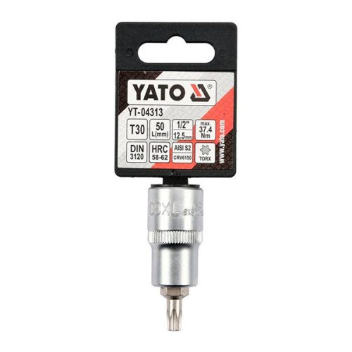 YATO YT-04313 Bit dugókulcs Torx 1/2 Col T30 CrV