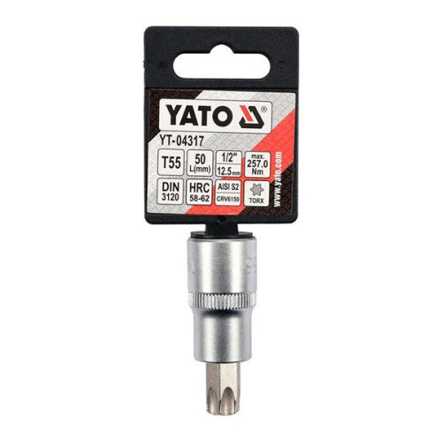 YATO YT-04317 Bit dugókulcs Torx 1/2 Col T55 CrV