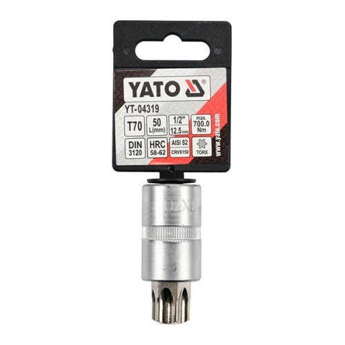 YATO YT-04319 Bit dugókulcs Torx 1/2 Col T70 CrV