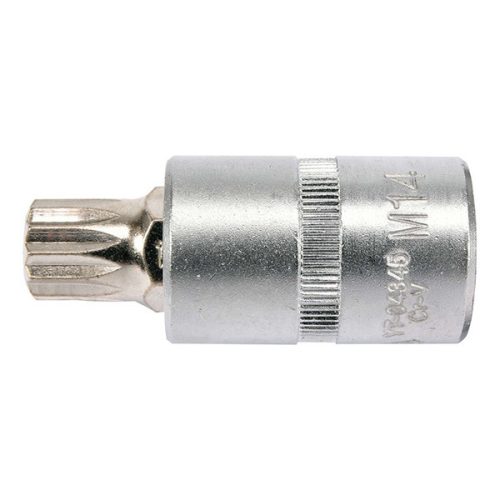 YATO YT-04345 Bit dugókulcs Spline 1/2 Col M14 CrV