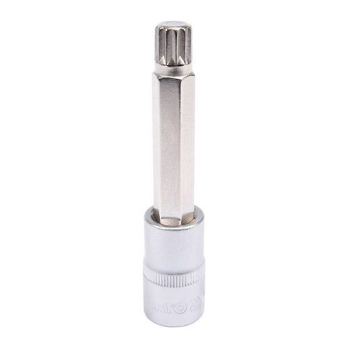 YATO YT-04354 Hosszú bit dugókulcs Spline 1/2 Col M12 CrV