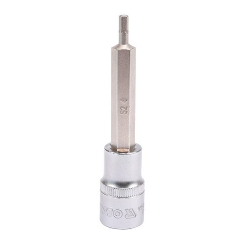 YATO YT-04390 Hosszú bit dugókulcs Imbusz 1/2 Col 4 mm CrV