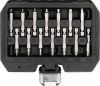 YATO YT-04584 Roncsolt csarv eltávolító készlet Torx és HEX ( imbuszcsavar eltávoító készlet)
