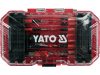YATO YT-04615 Impact bithegy és fúrószár készlet 18 részes