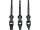YATO YT-04641 Csuklós dugókulcs adapter készlet 3 részes 1/4 Col Hex -> 1/4 Col 3/8 Col 1/2 Col négyszög CrV