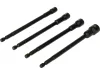 YATO YT-04642 Mágneses hatlapú csavarbehajtó készlet 4 részes 1/4col bitbefogással 150mm