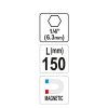 YATO YT-04681 Bithegy-tartó 150 mm 1/4 Col mágneses