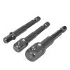 YATO YT-04685 Dugókulcs adapter készlet 3 részes 1/4 Col Hex -> 1/4 Col, 3/8 Col, 1/2 Col négyszög