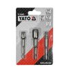 YATO YT-04685 Dugókulcs adapter készlet 3 részes 1/4 Col Hex -> 1/4 Col, 3/8 Col, 1/2 Col négyszög