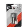 YATO YT-04686 Dugókulcs adapter készlet 3 részes SDS-Plus -> 1/4 Col, 3/8 Col, 1/2 Col négyszög