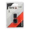 YATO YT-04691 Bithegy adapter 1/2 Col négyszög->1/4 Col Hex 50 mm (nagy nyomatékhoz)
