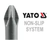 YATO YT-0478 Bithegy PH2 1/4 Col 50 mm (10 db/cs)
