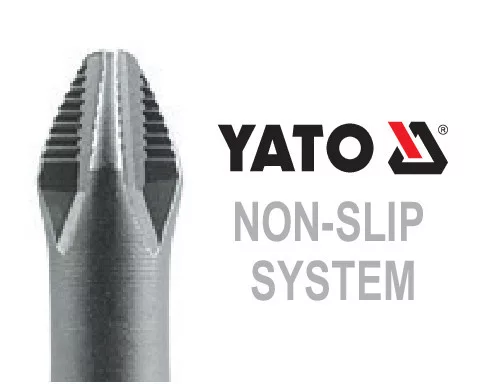 YATO YT-0486 Bithegy PH2 1/4 Col 150 mm