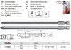 YATO YT-0489 Bithegy PH1 + PH2 1/4 Col 150 mm 2 db/bl.