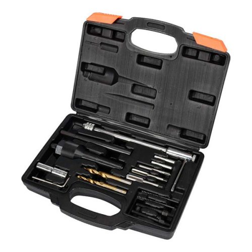 YATO YT-05342 Sérült izzítógyertya kiszedő készlet 16 részes 3/8 Col CrV