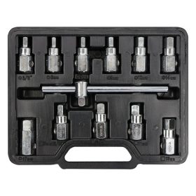   YATO YT-0600 Olajleeresztő kulcs készlet 12 részes 8-13 mm, 8-17 mm 3/8 Col