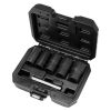 YATO YT-06032 Sérült csavar kiszedő dugókulcs készlet 6 részes 1/2 Col 17-27 mm CrMo