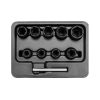 YATO YT-0603 Roncsolt csavarfej leszedő készlet 10 részes 3/8 Col 10-19 mm