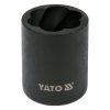 YATO YT-0603 Roncsolt csavarfej leszedő készlet 10 részes 3/8 Col 10-19 mm