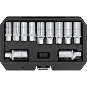   YATO YT-06201 Tőcsavar kiszedő készlet 11 részes 3/8", 1/2"