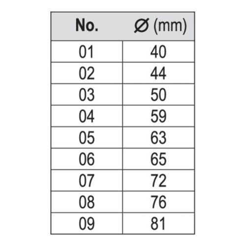 YATO YT-0638 Csapágy, szimering, persely ki- és beütő készlet