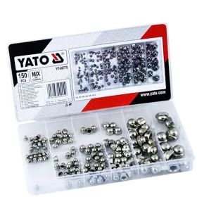   YATO YT-06775 Hatlapú zárt csavaranya készlet 150 részes M3-M10