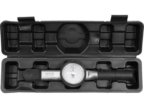 YATO YT-07830 Mérőórás nyomatékkulcs 1/4 Col 0-5 Nm / 335 mm