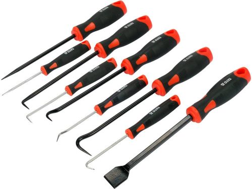 YATO YT-08426 Kézi véső és kampó készlet 9 részes