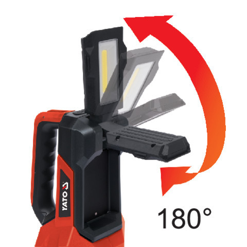 YATO YT-08548 Akkus LED kemping lámpa 9 üzemmód 600 / 1000 lumen