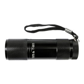   YATO YT-08570 Elemes LED zseblámpa 30 lumen alumínium fekete 3 x AAA