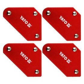   YATO YT-08677 Mini hegesztési munkadarabtartó készlet 4 részes 4,5 kg 45° 90° 135°