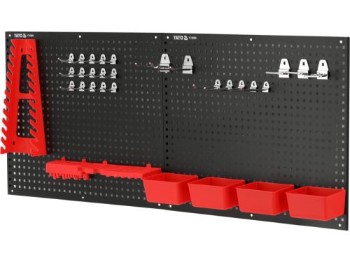 YATO YT-08980 Fali rendszerező készlet 34 részes