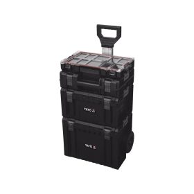  YATO YT-09174 Kerekes szerszámosláda rendszer 4 részes 770 x 450 x 380 mm