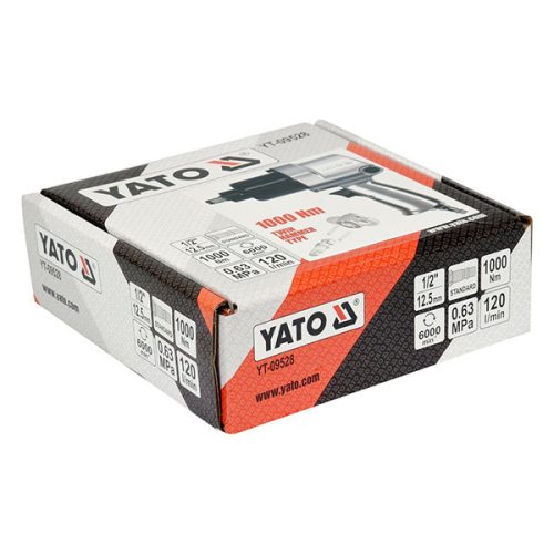 YATO YT-09528 Pneumatikus ütvecsavarozó 1/2 Col 1000 Nm