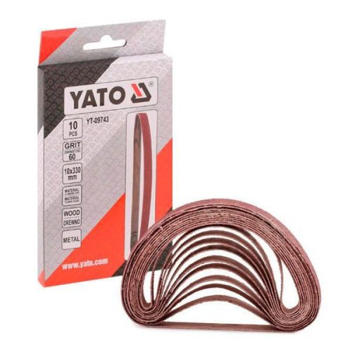 YATO YT-09746 Csiszolószalag 330 x 10 mm P120 (10 db/cs)