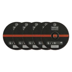   YATO YT-0994 Vágókorong fémre 75 x 9,5 x 2,0 mm YT-0993-hoz (5 db/cs)