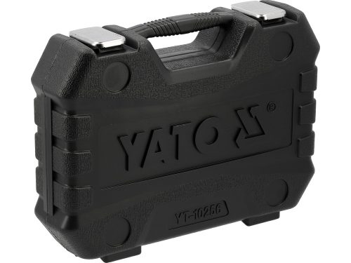 YATO YT-10256 Gépi dugókulcs készlet 10 - 19mm-ig rövid és hosszú dugókulcs fejekkel 1/2col