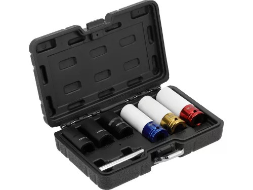 YATO YT-10559 Alufelni dugókulcs készlet ütvecsavarozóhoz 7 darabos